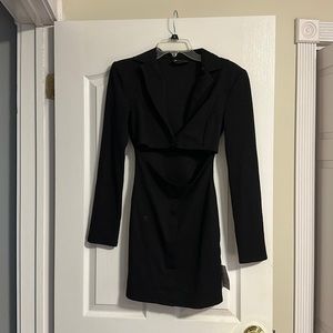 Brand new asos design long sleeve cut out dress